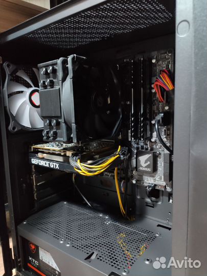 Игровой компьютер i3-10100F,1660 super,16GB,SSD512