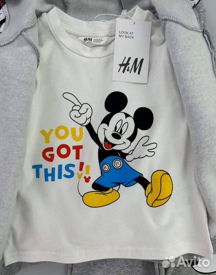 Костюм тёплый h&m 4-5 лет