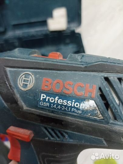 Шуруповерт bosch gsr 14.4-2 Li Plus