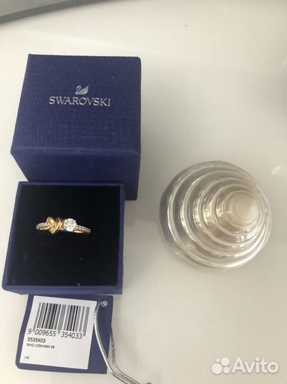 Swarovski кольцо и серьги