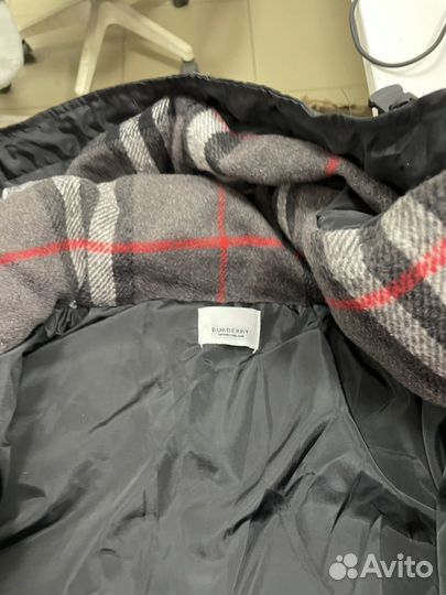 Пуховик burberry