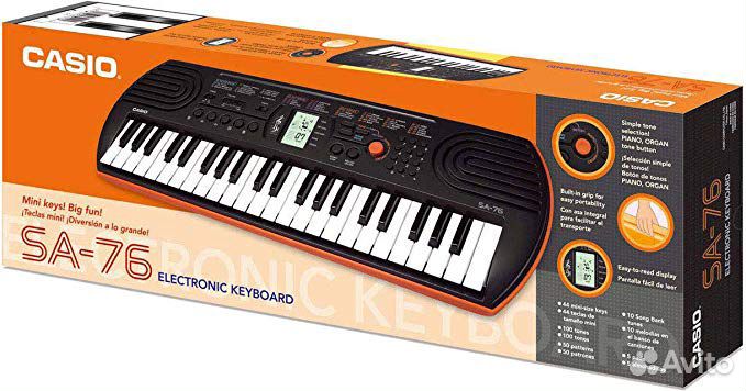 Синтезатор детский Casio SA-76