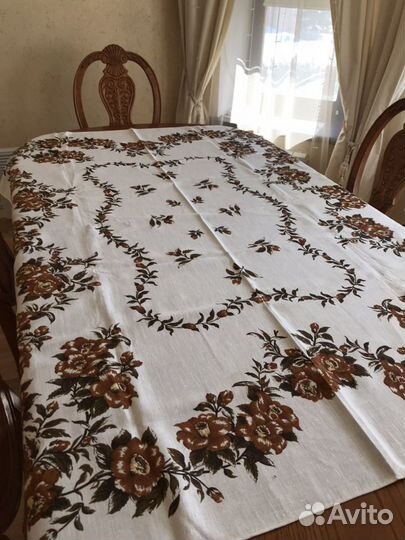 Скатерть лён 100