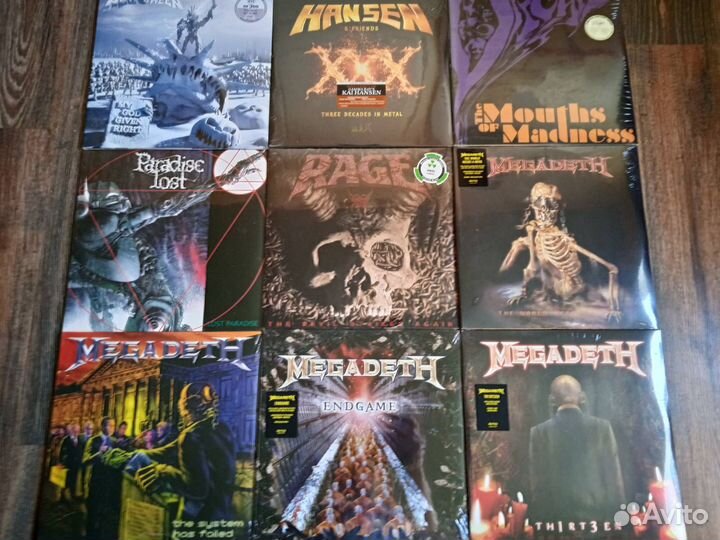 Helloween Hansen Friends/Orchid/Paradise Lost/Rage