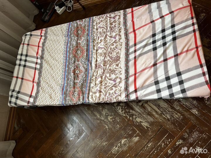 Раскладушка с матрасом бу