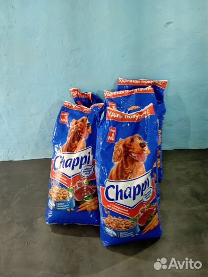 Корм для собак chappi 15 кг Опт