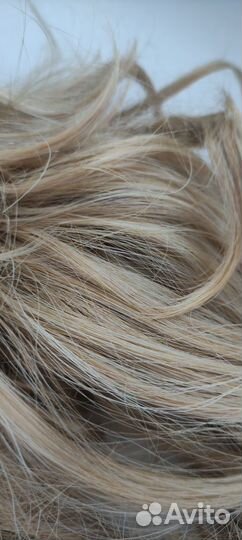 Хвост шиньон на крабе