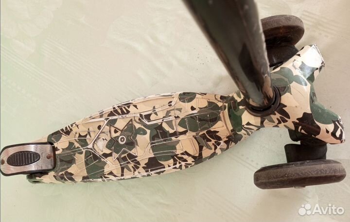 Самокат детский трехколесный бу