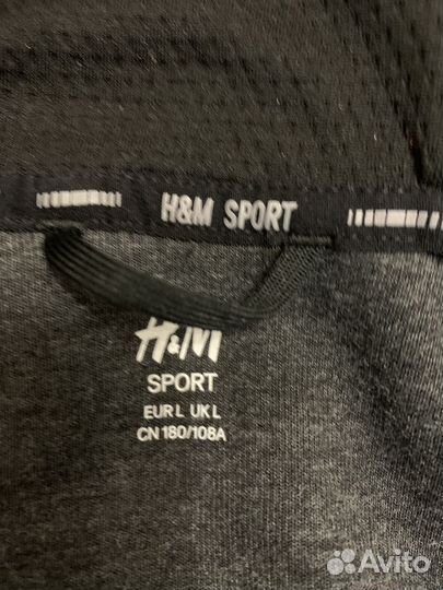 H&M sport мужская кофта L