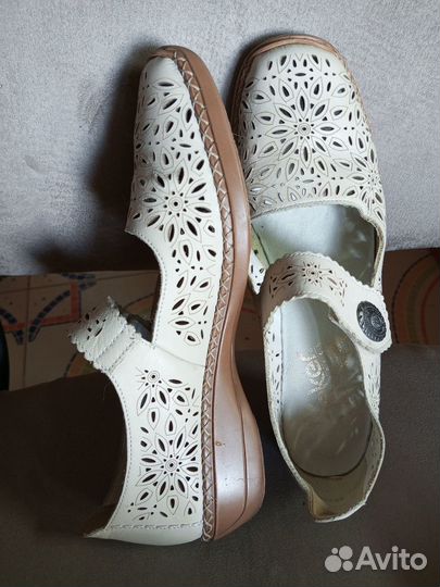 Туфли Rieker Antistress 42 размер натуральная кожа