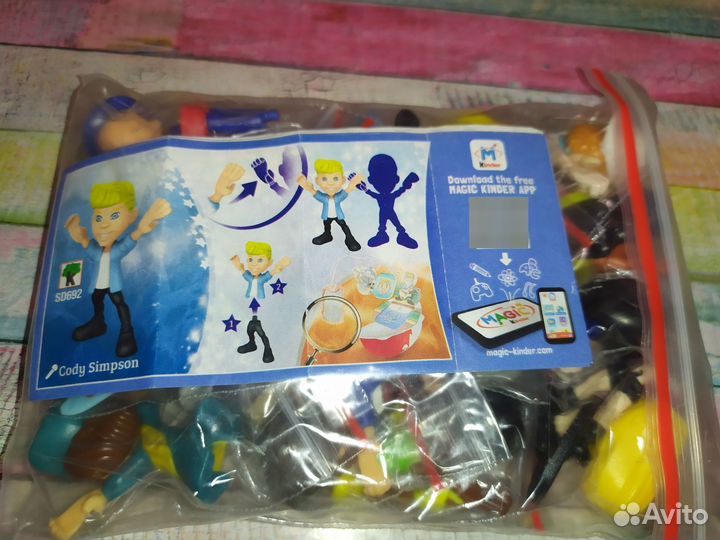 Фигурки из шок. яиц Ландрин, Киндер, Некиндер 3