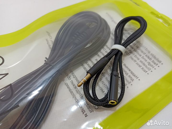 Удлинитель для наушников кабель AUX