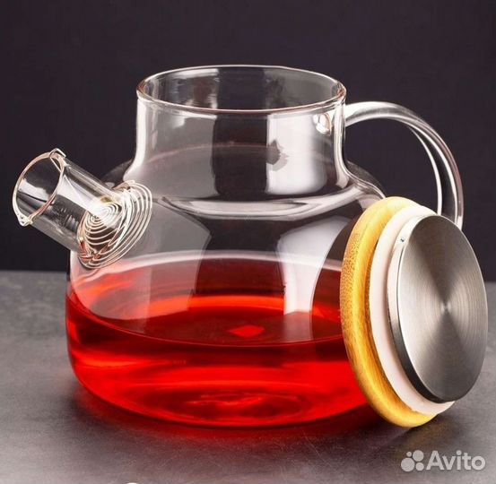 Чайник заварочный с подставкой