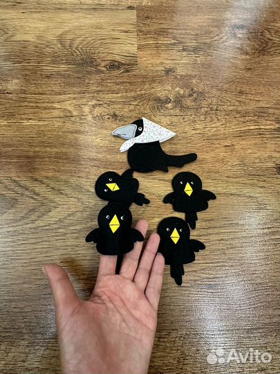 Развивающие игры из фетра