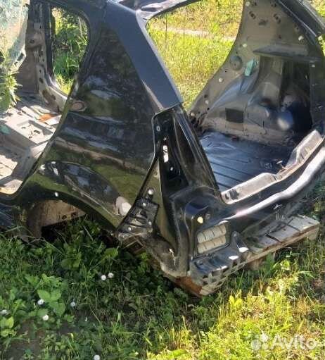 Крыло заднее левое Рено сандеро, Renault sandero