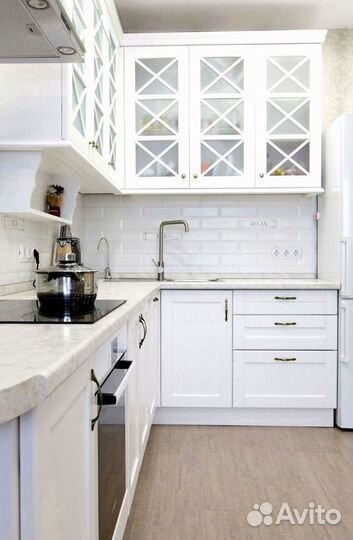 Современная кухня на заказ мдф фасады