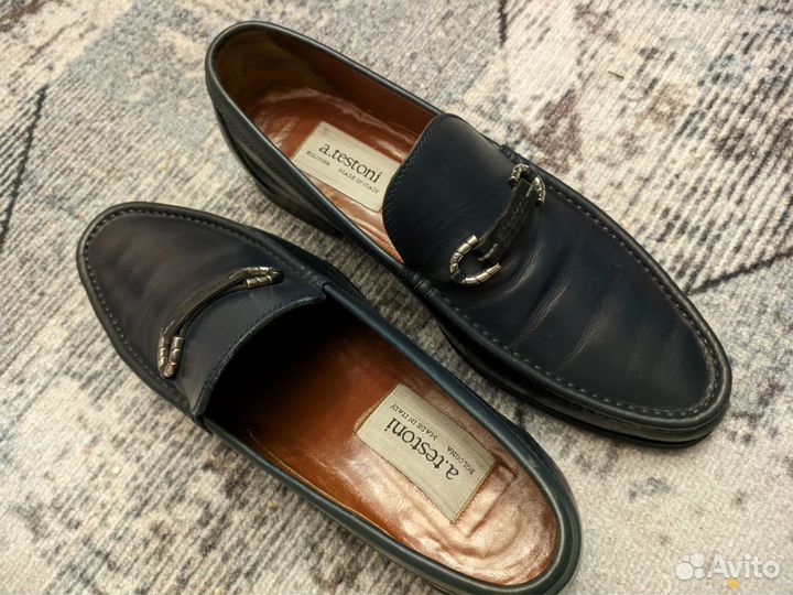 Лоферы A.Testoni (made in Italy)
