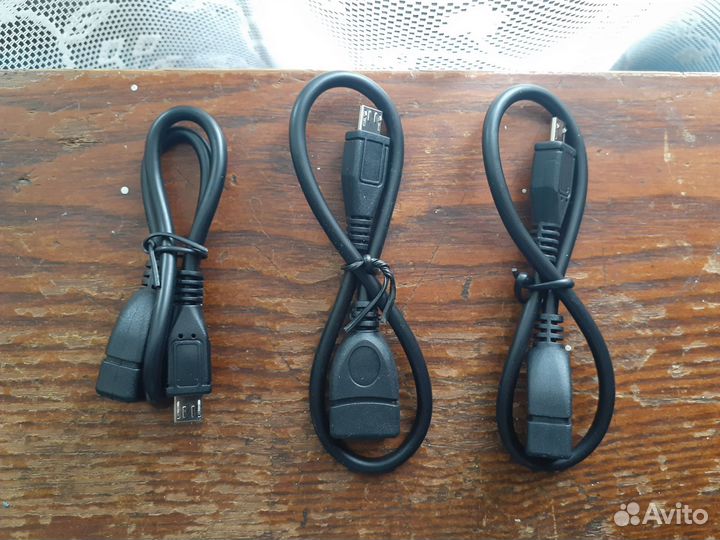 Кабель OTG USB-А - microUSB