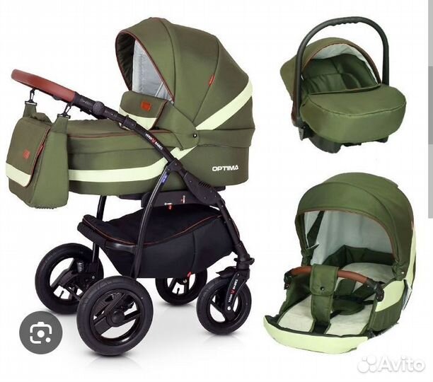 Коляска 3 в 1 verdi optima