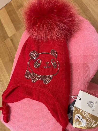 Шапочка для девочки IL Trenino