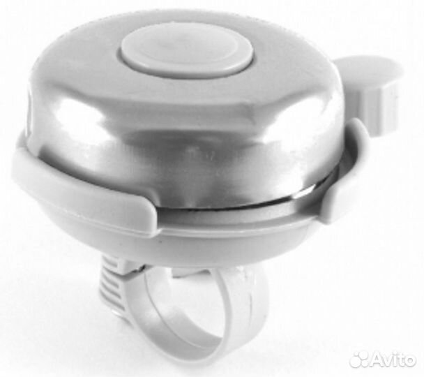 Звонок велосипедный 52 мм алюминий Vinca Sport