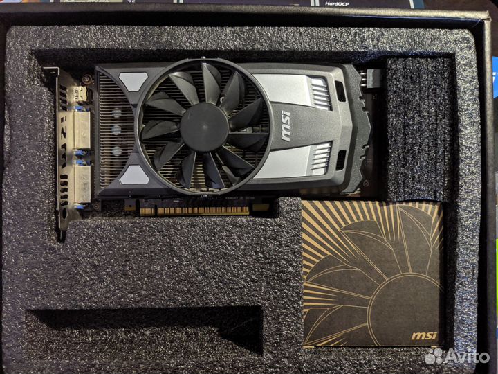 Видеокарта GTX 650
