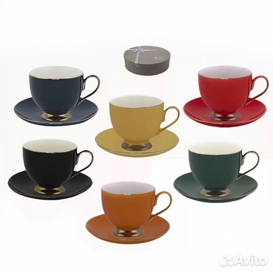 Чайный набор 12пр. 230 мл в подарочной упаковке