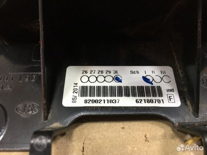 Стоп-сигнал дополнительный Renault Logan 1