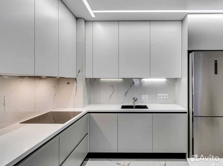 Угловая кухня. Кухонный гарнитур на заказ