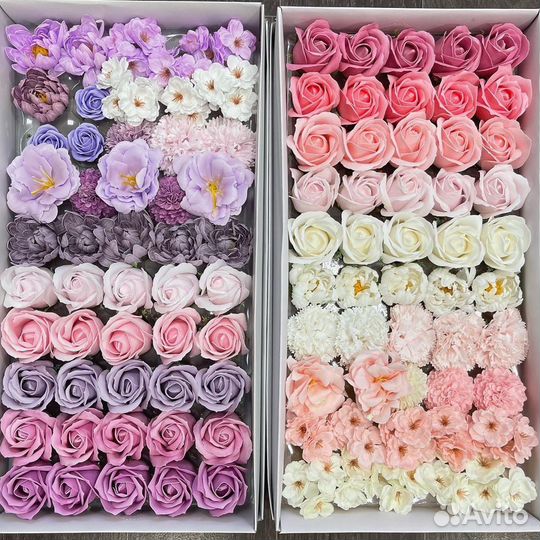 Мыльные цветы