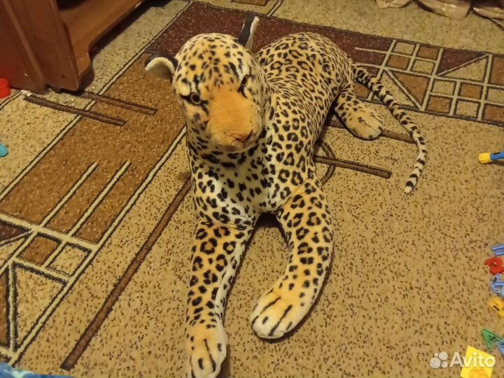 Мягкая игрушка леопард 1м.20см