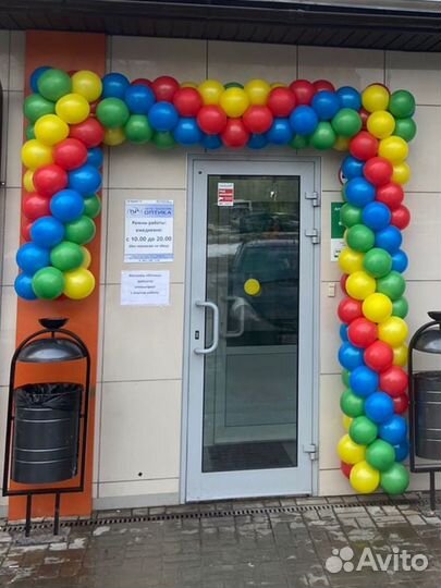 Оформление шарами