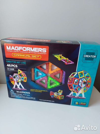 Конструктор магнитный magformers. Оригинал