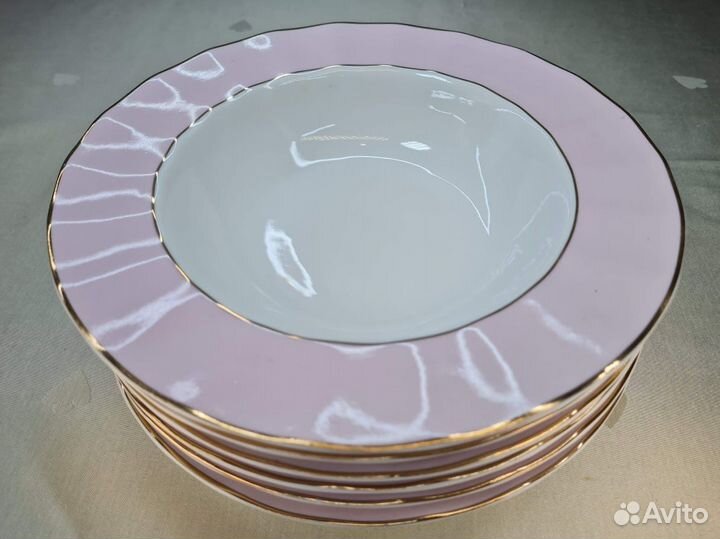 Набор тарелок глубоких 23 см lenardi