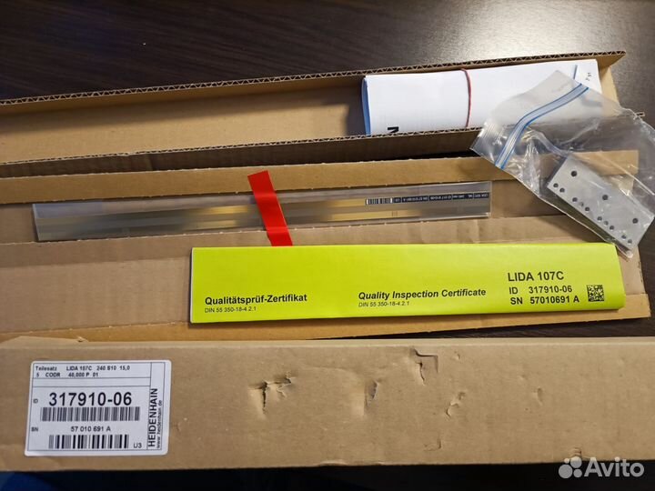 Линейный энкодер heidenhain lida