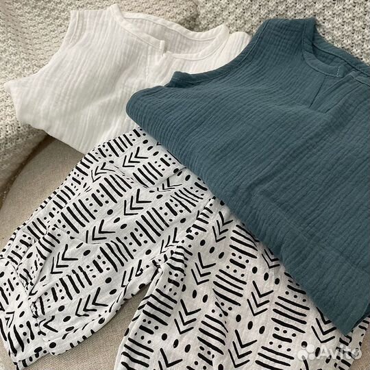 Муслиновый костюм детский