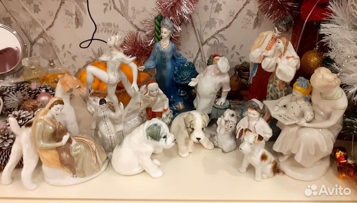 Фарфоровые статуэтки СССР лфз