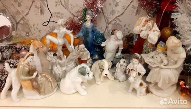 Фарфоровые статуэтки СССР лфз