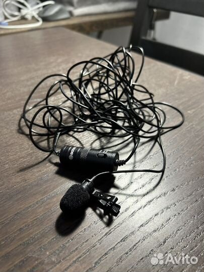 Микрофон проводной boya BY-M1