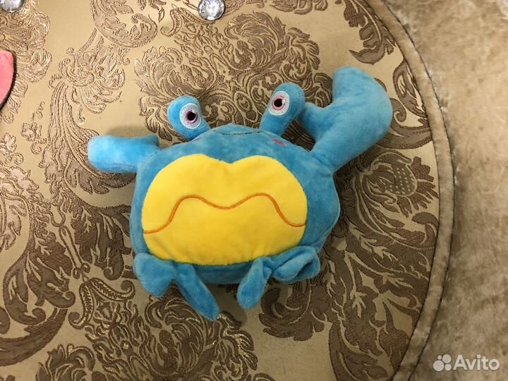 Мягкая игрушка краб