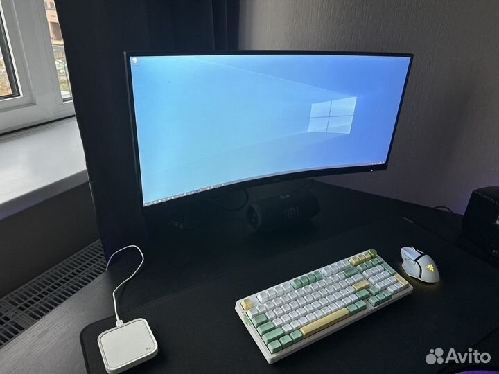 AOC Gaming CU34G2X 144Гц на гарантии