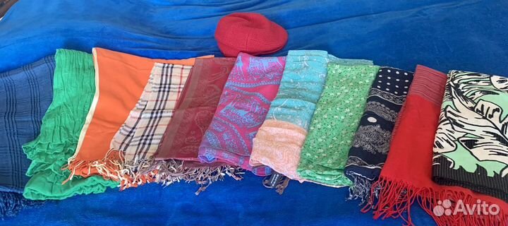 Шарфы и палантины