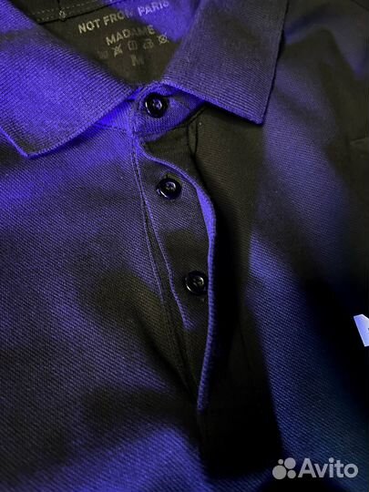 Поло Drole des Monsieur “NOT from paris madame”