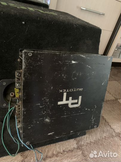 Сабвуфер fusion и усилитель