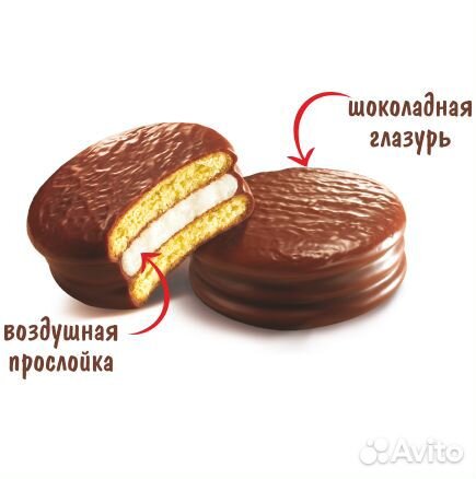 Пирожное Choco Pie Original 120г (опт)