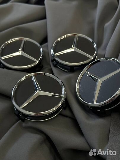 Заглушки в оригинальное литьё Mercedes