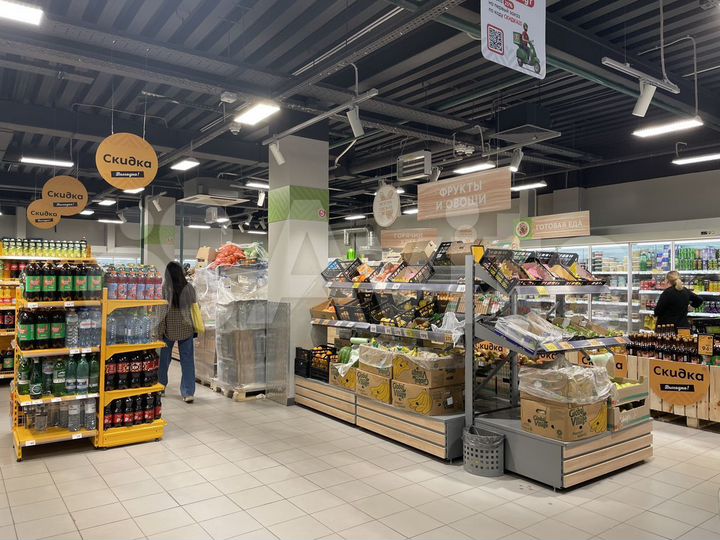 Торговая площадь, 617.6 м² (Федеральный магазин)