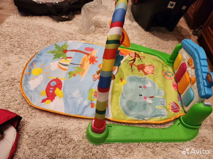 Детские развивающее коврик дуга