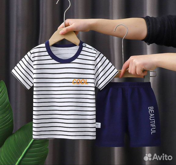 Костюм летний для мальчика 86 80 98 104
