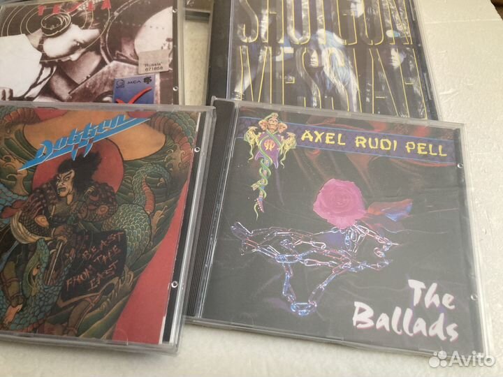 Компакт диски фирма(Tesla-Spread Eagle-Dokken)